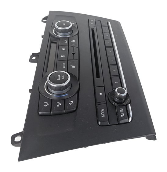 Thumbnail 6: 11-14 BMW X3 (F25) FRONT HEATER A/C TEMPERATURE CLIMATE w/ RADIO CONTROL & TRIM