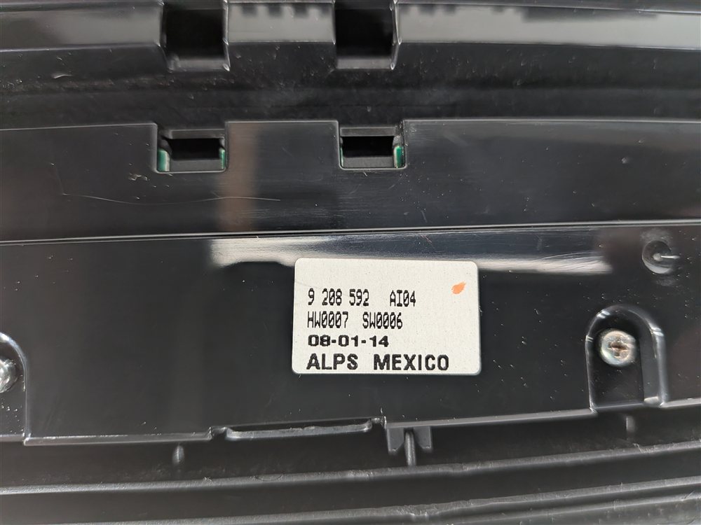 Thumbnail 8: 11-14 BMW X3 (F25) FRONT HEATER A/C TEMPERATURE CLIMATE w/ RADIO CONTROL & TRIM