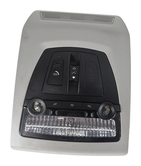 Thumbnail 3: 2011-2014 BMW X3 (F25) FRONT ROOF DOME COURTESY MAP LIGHT (Gray)
