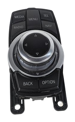 2011-2015 BMW X3 (F25) CENTER CONSOLE iDRIVE MEDIA CONTROL KNOB DIAL SWITCH