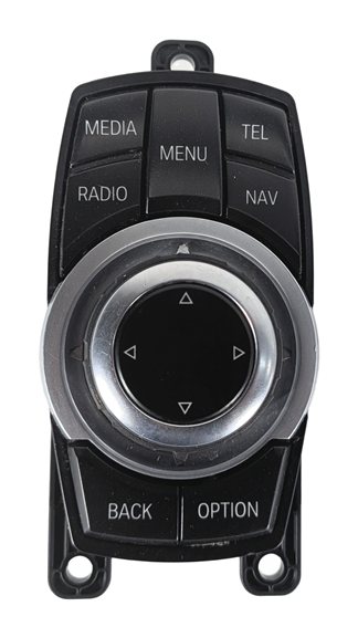 Thumbnail 2: 2011-2015 BMW X3 (F25) CENTER CONSOLE iDRIVE MEDIA CONTROL KNOB DIAL SWITCH