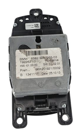 Thumbnail 4: 2011-2015 BMW X3 (F25) CENTER CONSOLE iDRIVE MEDIA CONTROL KNOB DIAL SWITCH