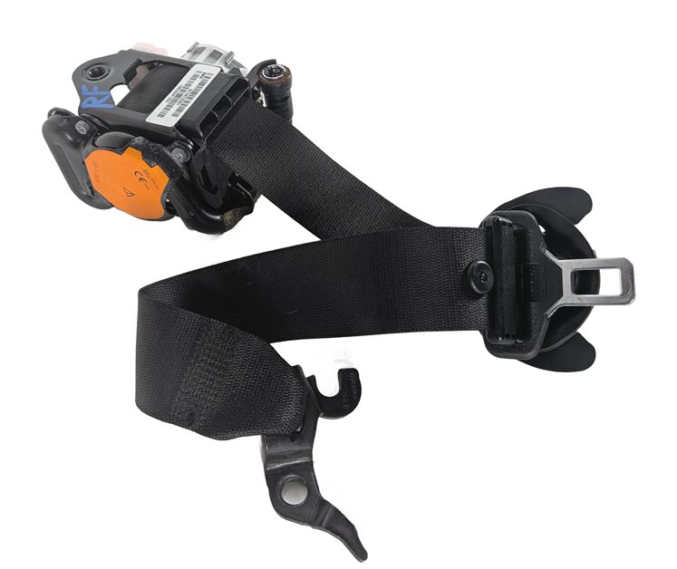Thumbnail 3: 2011-2018 BMW X3 X4 (F25 F26) FRONT RIGHT PASSENGER SEATBELT RETRACTOR (Black)