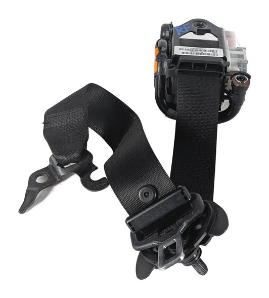 Thumbnail 5: 2011-2018 BMW X3 X4 (F25 F26) FRONT RIGHT PASSENGER SEATBELT RETRACTOR (Black)