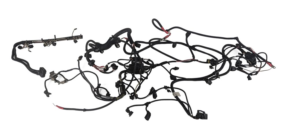 Thumbnail 2: 2014 BMW X3 (F25) 3.0L (N55) ENGINE MOTOR WIRE WIRING HARNESS LOOM