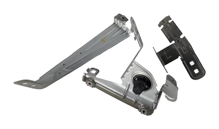 2014 BMW X3 F25 FRONT FENDER MOUNT SUPPORT BRACKET LEFT/RIGHT w/HOOD STOPS SET/6