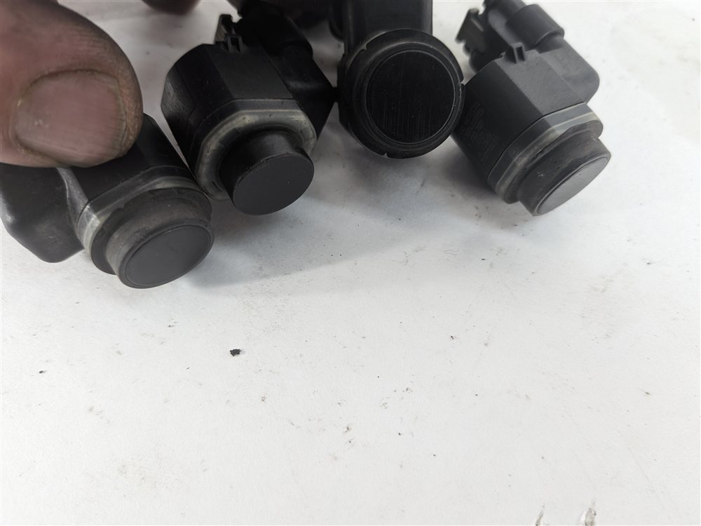Thumbnail 4: 2014 BMW X3 (F25) REAR PARK ASSIST PDC DISTANCE SENSOR SET/4 w/HARNESS (Silver)