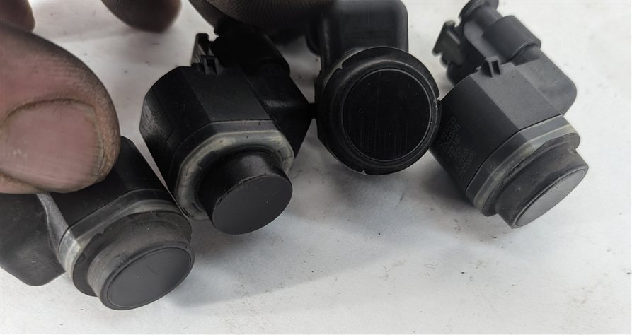 Thumbnail 5: 2014 BMW X3 (F25) REAR PARK ASSIST PDC DISTANCE SENSOR SET/4 w/HARNESS (Silver)