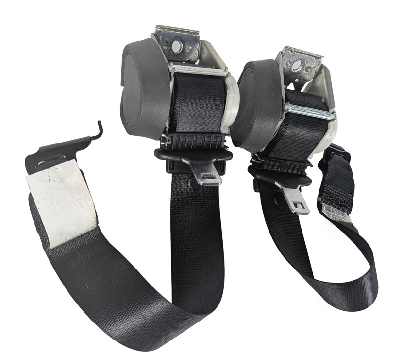 Thumbnail 4: 2014 BMW X3 (F25) REAR LEFT/RIGHT SEAT SEATBELT RETRACTOR SET/2 (Black)