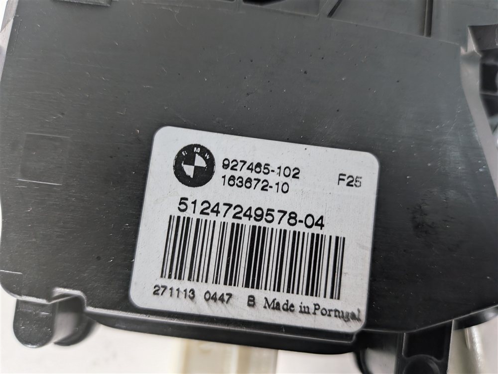 Thumbnail 7: 2014 BMW X3 (F25) REAR TAILGATE LIFTGATE LOCK LATCH ACTUATOR w/ SOFT CLOSE MOTOR