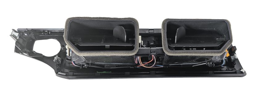 Thumbnail 4: 2014 BMW X3 (F25) FRONT CENTER DASH AC VENT w/ HAZARD DOOR LOCK SWITCH (Black)