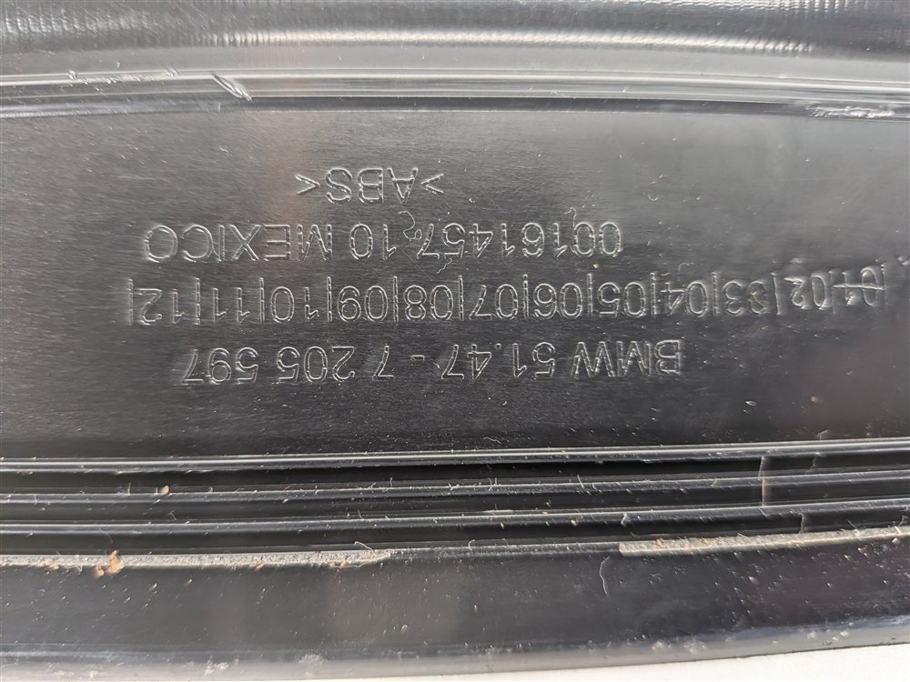 Thumbnail 5: 2014 BMW X3 (F25) FRONT REAR LEFT RIGHT DOOR SILL ENTRY SCUFF PLATE TRIM SET/4