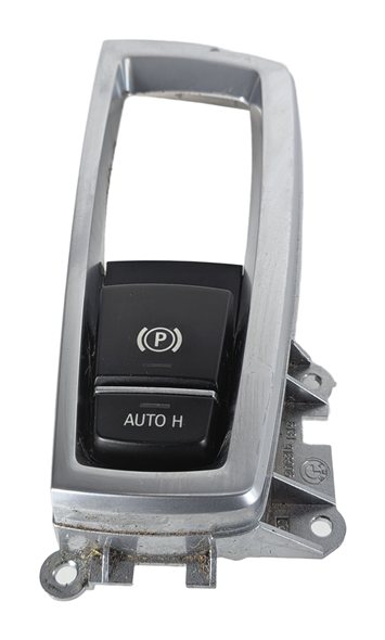 Thumbnail 2: 2014 BMW X3 (F25) CENTER CONSOLE ELECTRONIC PARKING BRAKE AUTO HOLD SWITCH BEZEL