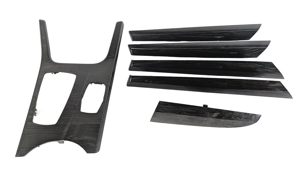 2014 BMW X3 (F25) INTERIOR DOOR DASH CENTER CONSOLE TRIM SET/6 (Fineline Wave)