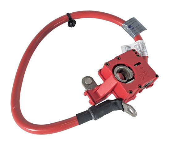 Thumbnail 2: 2014 BMW X3 (F25) 3.0L POSITIVE BATTERY CABLE LEAD w/ SAFETY TERMINAL
