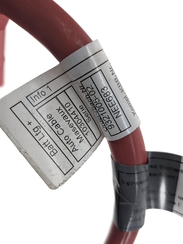 Thumbnail 4: 2014 BMW X3 (F25) 3.0L POSITIVE BATTERY CABLE LEAD w/ SAFETY TERMINAL