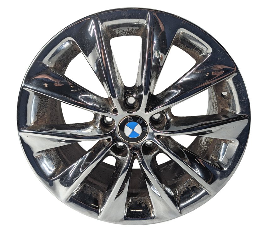 2011-2017 BMW X3 X4 535i (F25 F26 F10) 18X8 5 SPOKE CHROME ALLOY WHEEL RIM