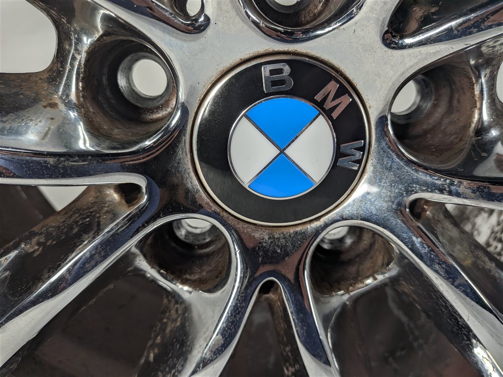 Thumbnail 14: 2011-2017 BMW X3 X4 535i (F25 F26 F10) 18X8 5 SPOKE CHROME ALLOY WHEEL RIM
