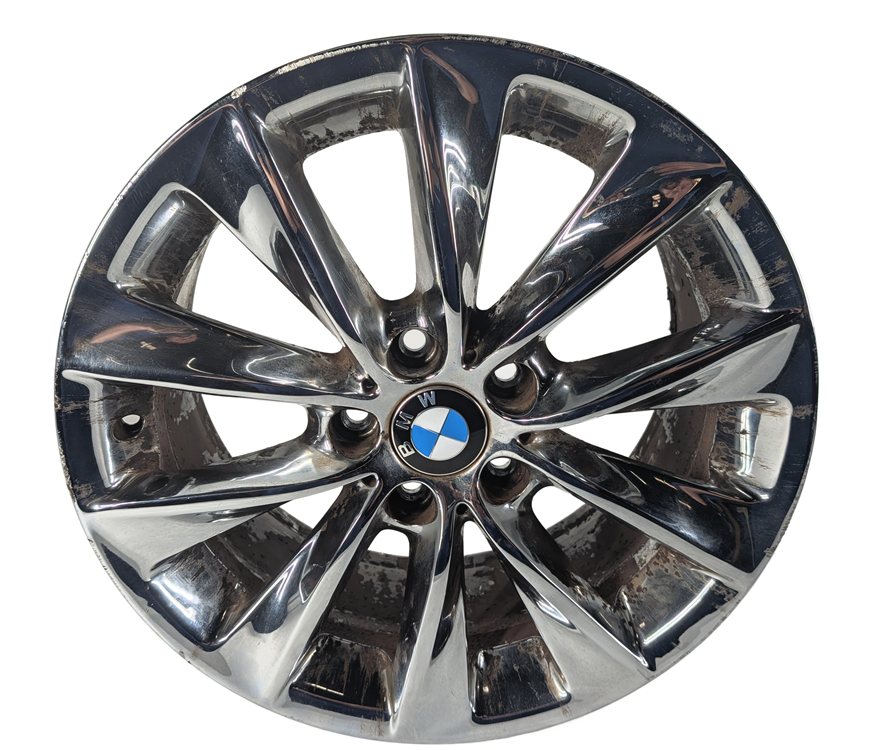 2011-2017 BMW X3 X4 535i (F25 F26 F10) 18X8 5 SPOKE CHROME ALLOY WHEEL RIM