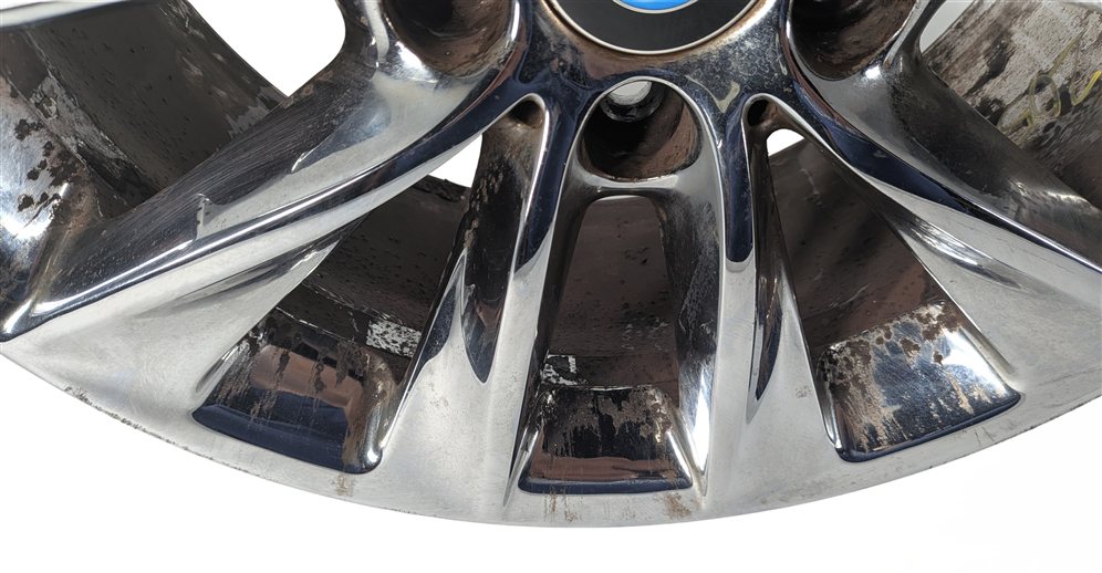 Thumbnail 11: 2011-2017 BMW X3 X4 535i (F25 F26 F10) 18X8 5 SPOKE CHROME ALLOY WHEEL RIM