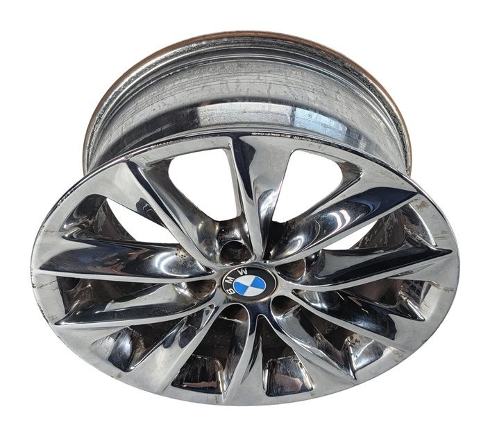 Thumbnail 2: 2011-2017 BMW X3 X4 535i (F25 F26 F10) 18X8 5 SPOKE CHROME ALLOY WHEEL RIM