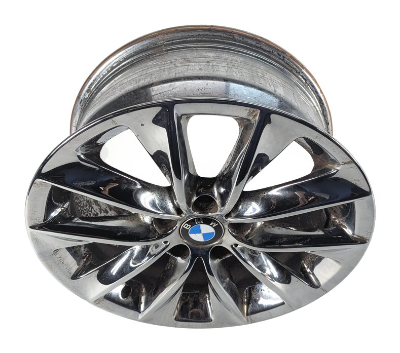 Thumbnail 2: 2011-2017 BMW X3 X4 535i (F25 F26 F10) 18X8 5 SPOKE CHROME ALLOY WHEEL RIM