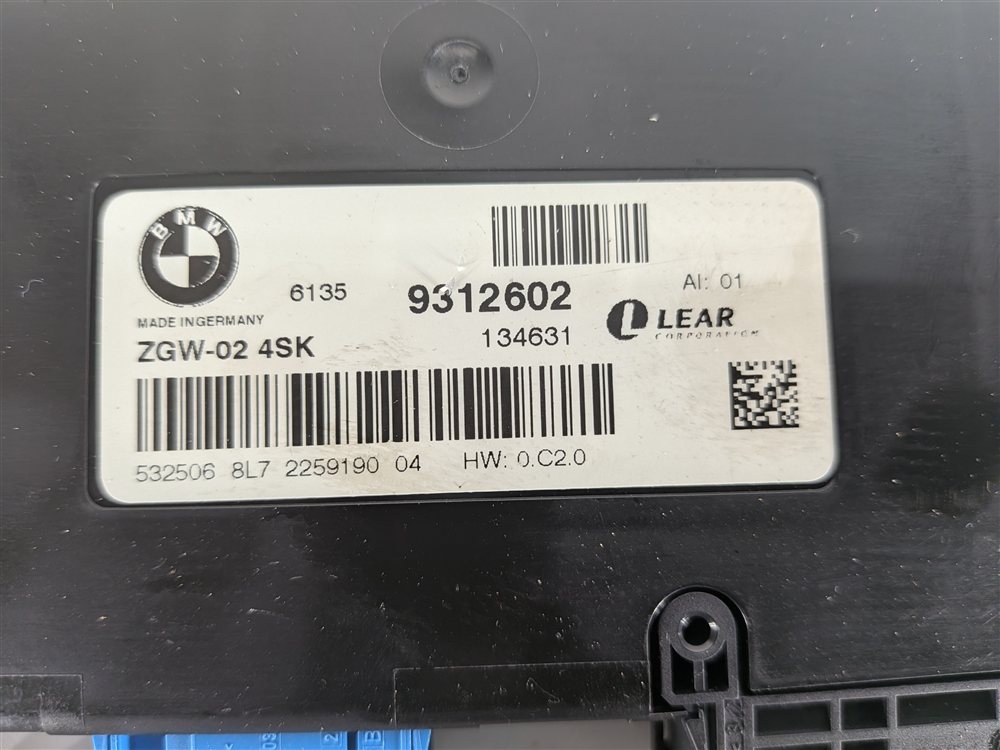 Thumbnail 7: 2014 BMW X3 (F25) 3.0L (N55) ENGINE COMPUTER DME CAS4 GATEWAY IGNITION KEY SET