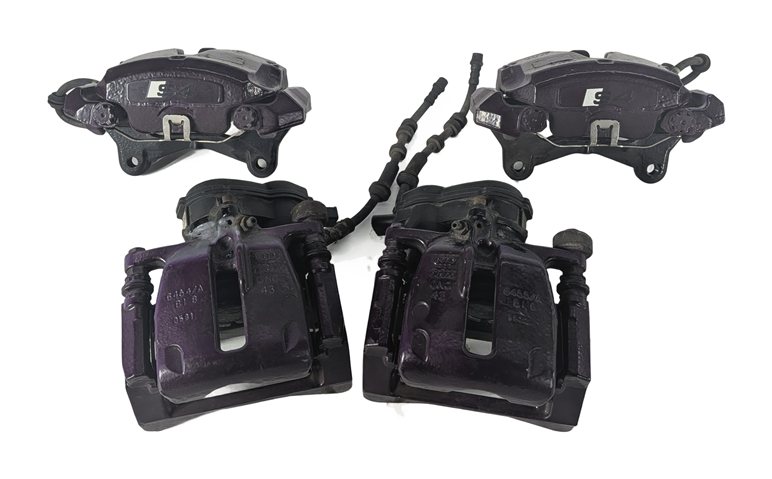 Thumbnail 2: 2010-2011 AUDI S4 (B8 8K) FRONT & REAR LEFT & RIGHT BRAKE CALIPER SET 4