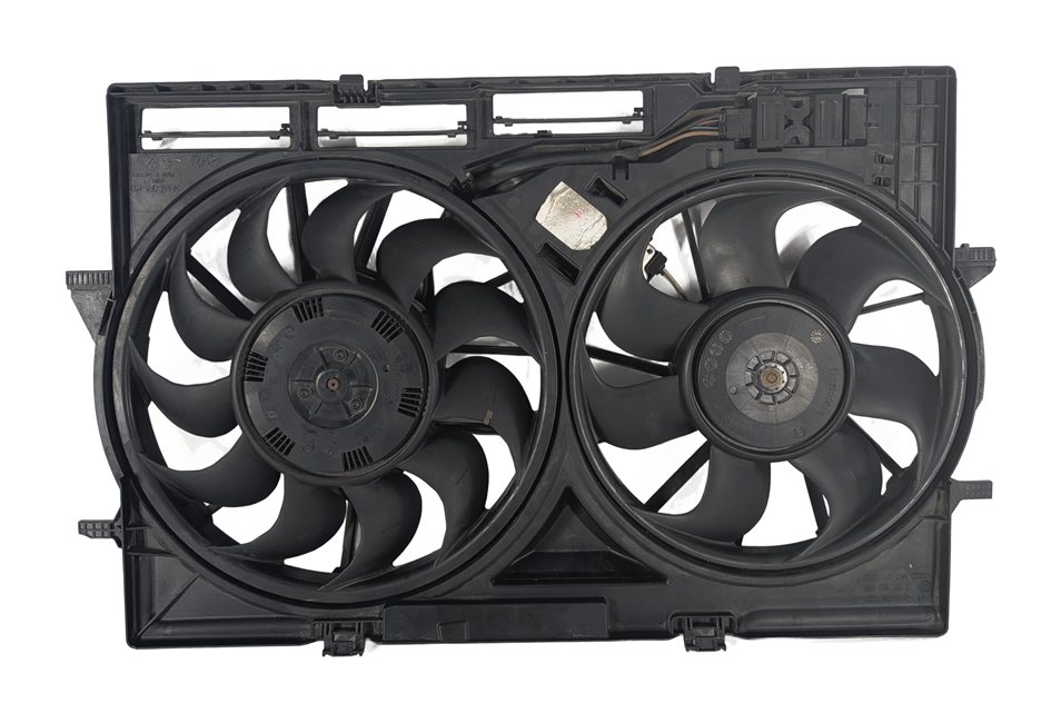 2009-2012 AUDI A5 S4 S5 (B8 8K 8T 8R) RADIATIOR COOLING FAN ASSEMBLY & SHROUD