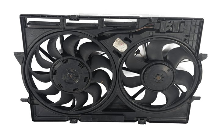 Thumbnail 2: 2009-2012 AUDI A5 S4 S5 (B8 8K 8T 8R) RADIATIOR COOLING FAN ASSEMBLY & SHROUD