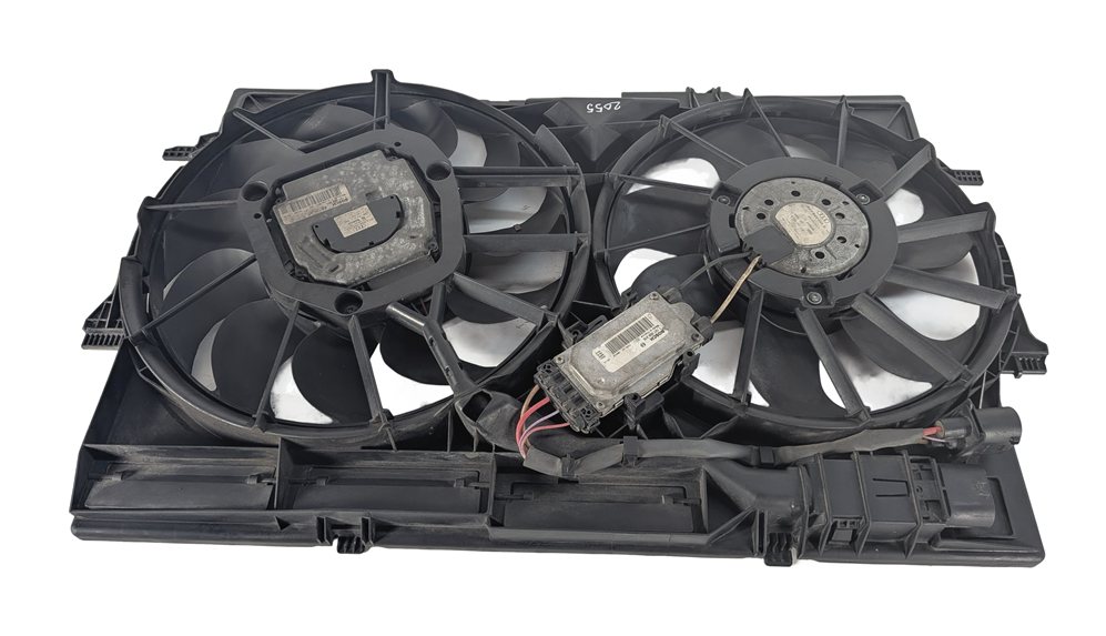 Thumbnail 5: 2009-2012 AUDI A5 S4 S5 (B8 8K 8T 8R) RADIATIOR COOLING FAN ASSEMBLY & SHROUD