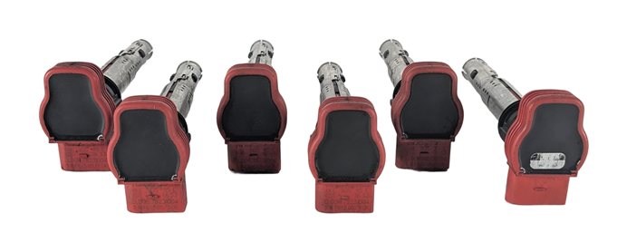 Thumbnail 2: 2005-2017 AUDI A4 S4 A5 S5 A6 S6 A7 A8 Q5 SQ5 Q7 R8 S8 IGNITION COIL SET 6