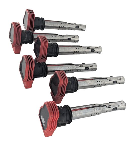 Thumbnail 3: 2005-2017 AUDI A4 S4 A5 S5 A6 S6 A7 A8 Q5 SQ5 Q7 R8 S8 IGNITION COIL SET 6