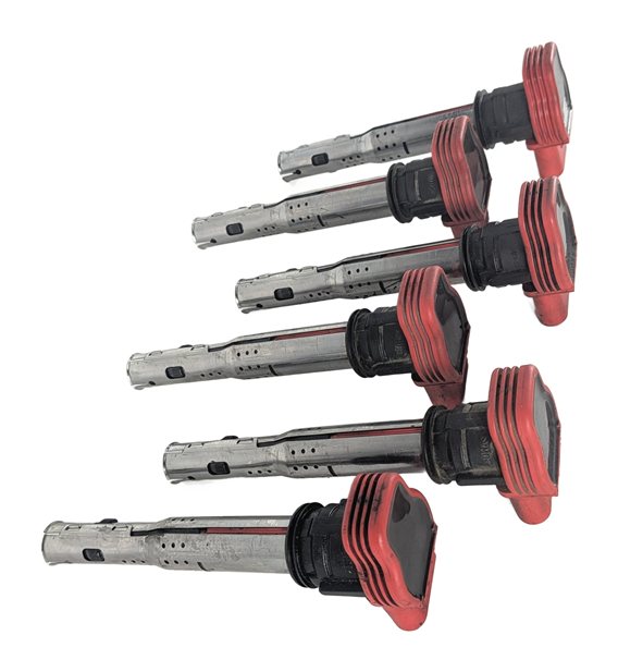 Thumbnail 4: 2005-2017 AUDI A4 S4 A5 S5 A6 S6 A7 A8 Q5 SQ5 Q7 R8 S8 IGNITION COIL SET 6