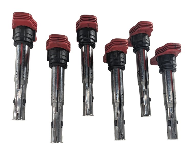 Thumbnail 5: 2005-2017 AUDI A4 S4 A5 S5 A6 S6 A7 A8 Q5 SQ5 Q7 R8 S8 IGNITION COIL SET 6