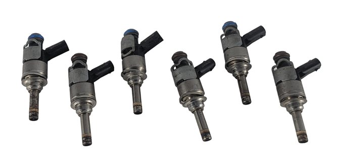2009-2011 AUDI A6 S4 S5 (B8 8K 8T C7) 3.0L SUPER ENGINE GAS FUEL INJECTOR SET/6