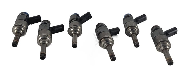 Thumbnail 2: 2009-2011 AUDI A6 S4 S5 (B8 8K 8T C7) 3.0L SUPER ENGINE GAS FUEL INJECTOR SET/6