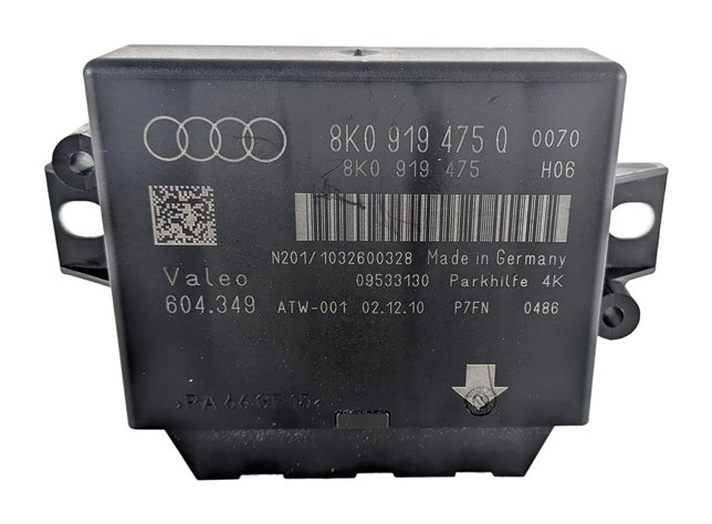 2008-2012 AUDI A4 A5 Q5 S4 S5 (B8 8K 8T 8R) PDC PARK DISTANCE CONTROL MODULE