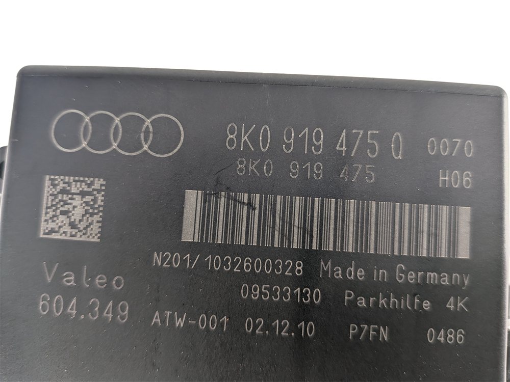 Thumbnail 5: 2008-2012 AUDI A4 A5 Q5 S4 S5 (B8 8K 8T 8R) PDC PARK DISTANCE CONTROL MODULE