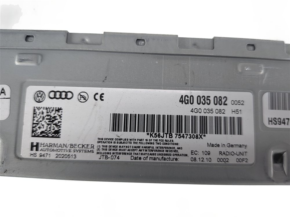 Thumbnail 5: 2010-2017 VW TOUAREG AUDI Q5 A4 A6 SATELLITE SIRIUS XM RADIO TUNER RECEIVER
