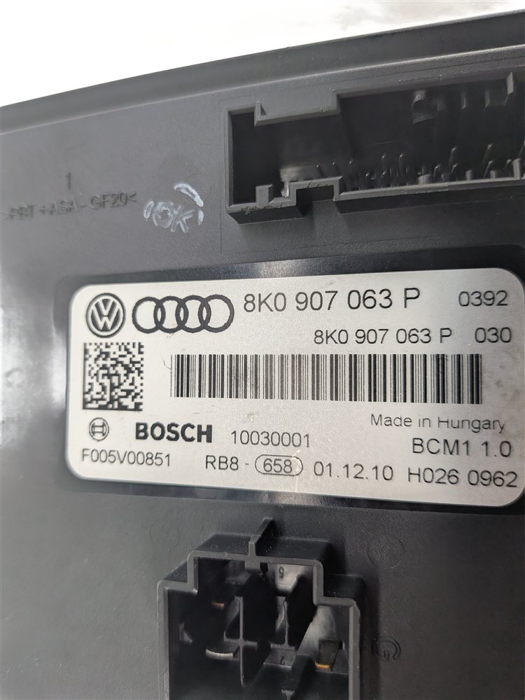 Thumbnail 6: 08-12 AUDI A4 A5 Q5 S4 B8 8K 8T 8R BODY CONTROL MODULE BCM COMPUTER
