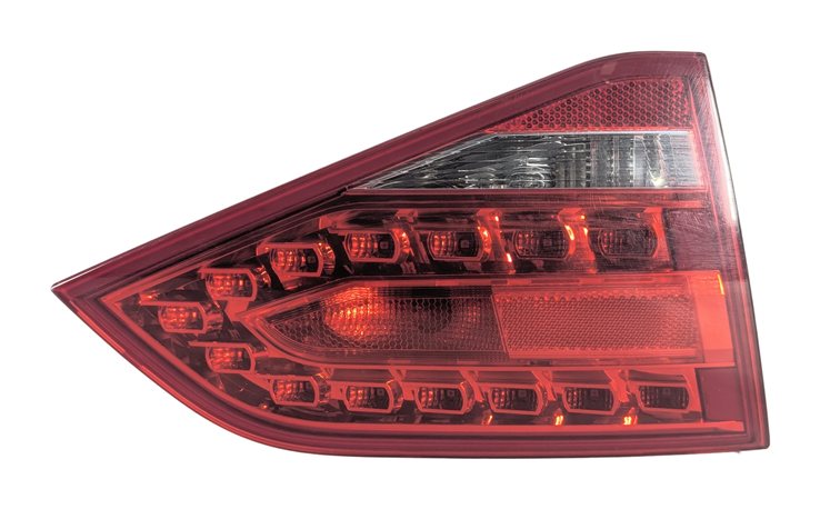 Thumbnail 2: 10-12 AUDI A4 S4 (B8 8K) REAR LEFT DRIVER INNER TRUNK TAILLIGHT LIGHT LAMP LED