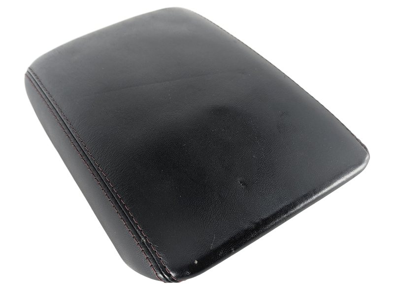 09-12 AUDI A4 A5 S4 S5 B8 8K 8T CENTER CONSOLE ARMREST LID BLACK w/RED STITCHING