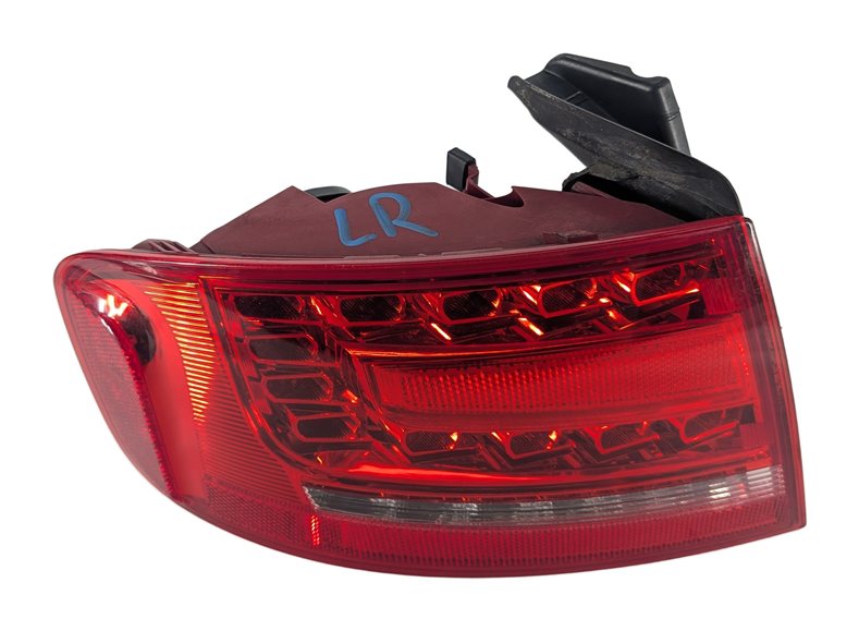 10-12 AUDI A4 S4 (B8 8K) REAR LEFT DRIVER OUTER TAILLIGHT BRAKE LIGHT LAMP (LED)