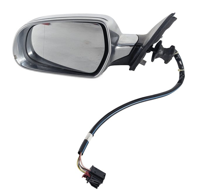 Thumbnail 2: 2010-2016 AUDI S4 (B8 8K) LEFT DRIVER HEATED DOOR MIRROR (ALUMINUM) w/ BLINKER