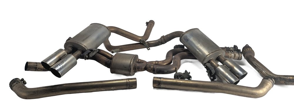 2011 AUDI S4 (B8 8K) 3.0L CAT-BACK CATBACK EXHAUST SYSTEM MUFFLER