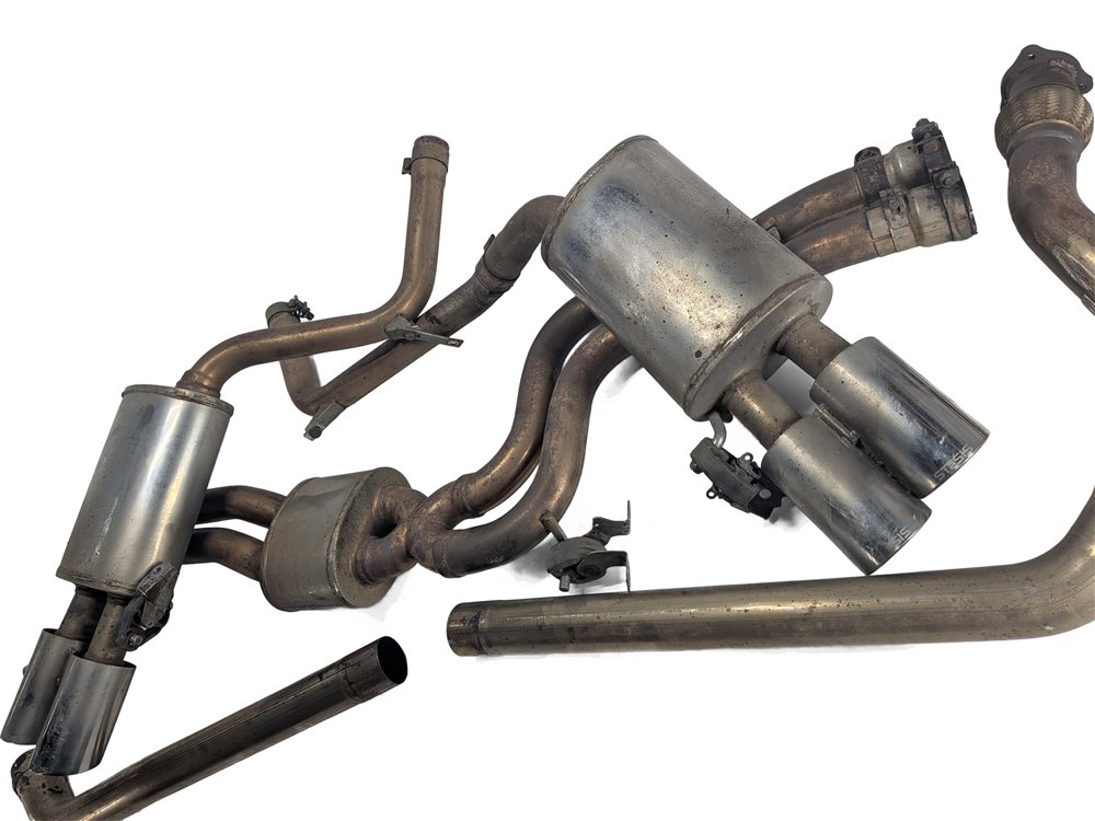 Thumbnail 2: 2011 AUDI S4 (B8 8K) 3.0L CAT-BACK CATBACK EXHAUST SYSTEM MUFFLER