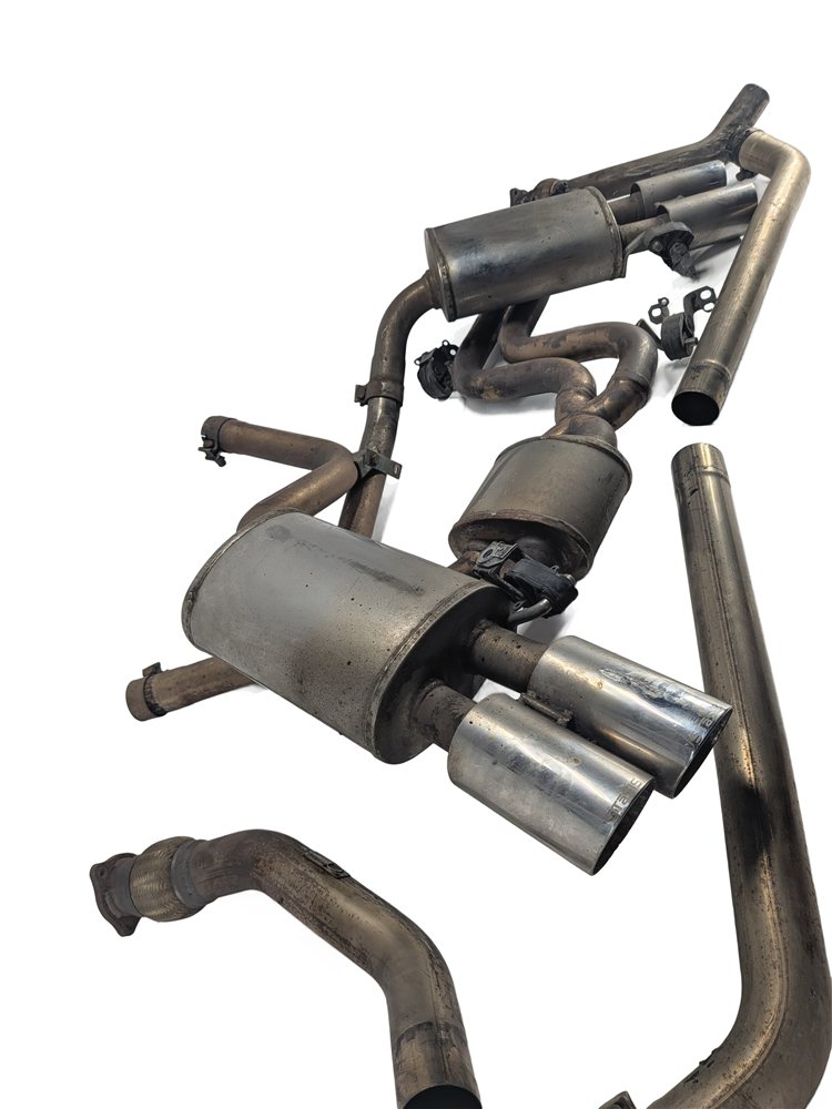 Thumbnail 3: 2011 AUDI S4 (B8 8K) 3.0L CAT-BACK CATBACK EXHAUST SYSTEM MUFFLER