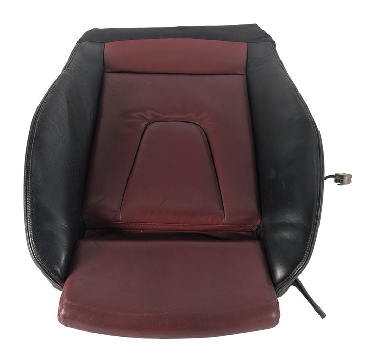 Thumbnail 2: 2011 AUDI S4 (B8 8K) FRONT RIGHT PASSENGER SEAT BOTTOM CUSHION HEATED (Red)
