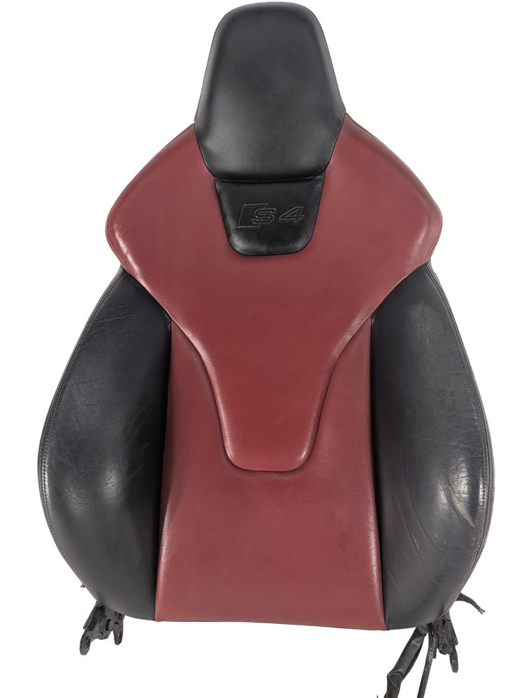 Thumbnail 2: 2011 AUDI S4 (B8 8K) FRONT LEFT DRIVER UPPER SEAT BACK CUSHION HEATED (Red)